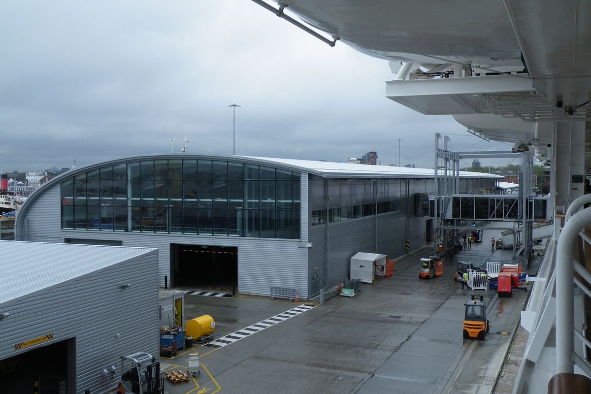 Ocean Cruise Terminal at berth 46