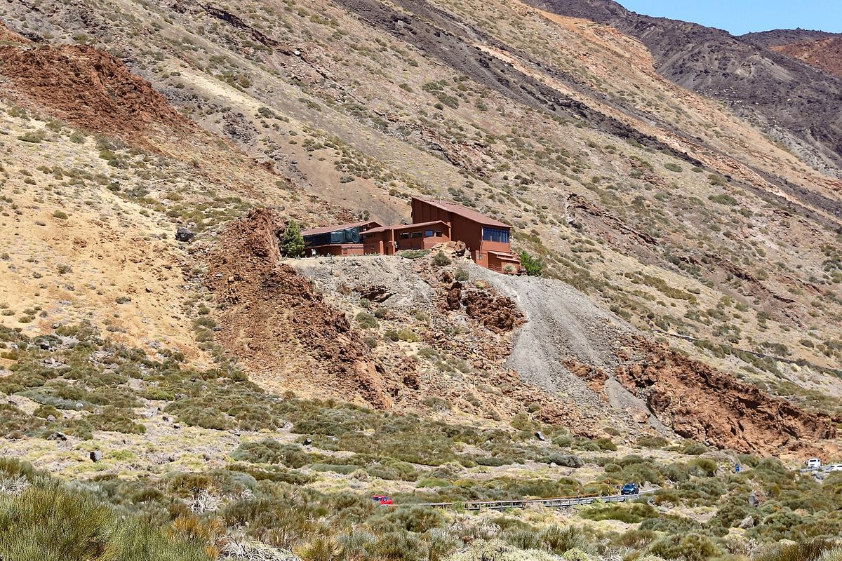 The Teide cable car, about two hours from the port by road